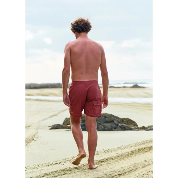 Men’s Mollusk California Scallop Board Shorts Swim Trunks Surf 32 - Picture 3 of 10